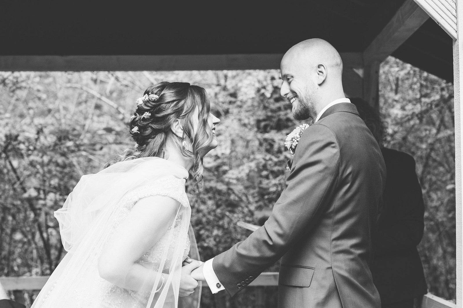 Real Bride | Justin Alexander Signature Dress | Bespoke Hooded Cape Veil