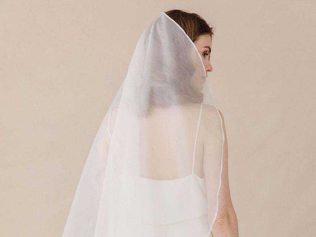 Organza wedding veil - Mabel