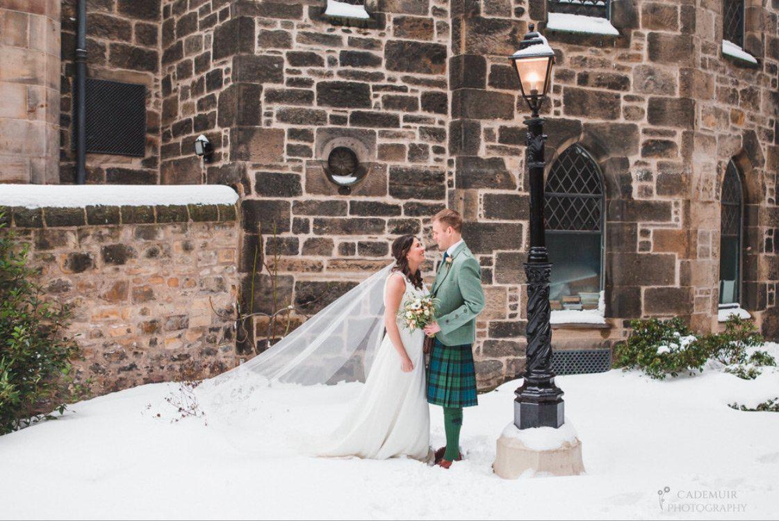 Real Bride | Silk Style Barely There Veil Ilona