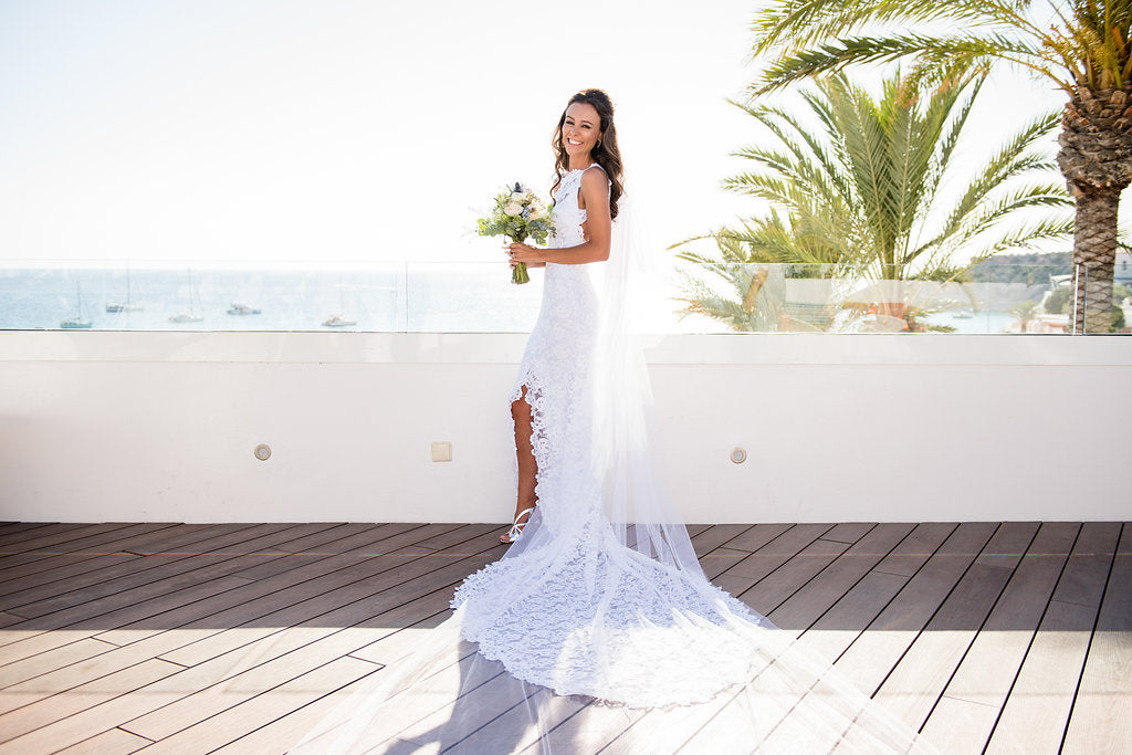 Real Bride | Two Tier Veil Saria