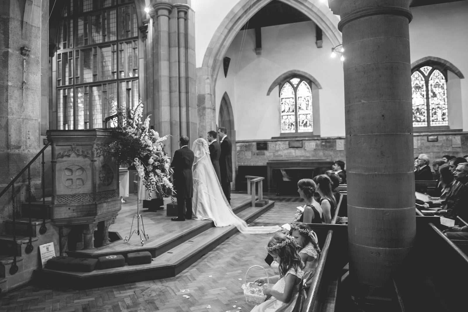 Real Bride | Bespoke Lace Edge Drop Veil