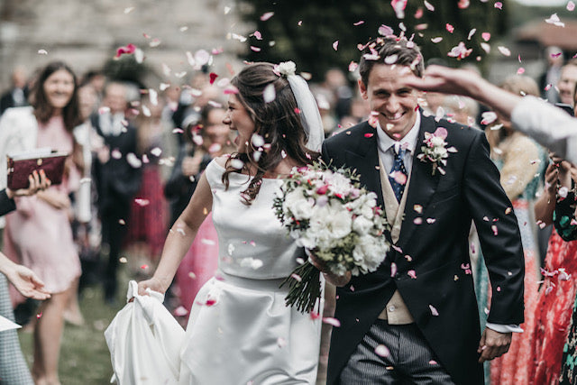 Silk Flower Cut edge Wedding Vile Fiore