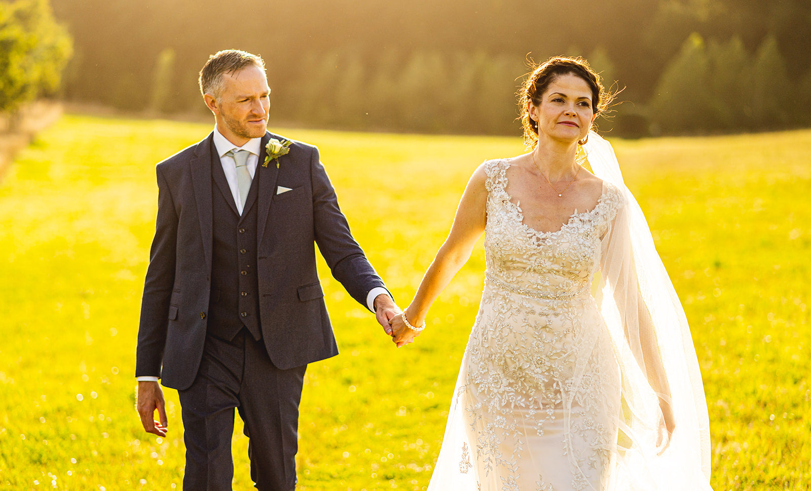 Silk style barely there veil - Ilona - Britten bride - Jayne