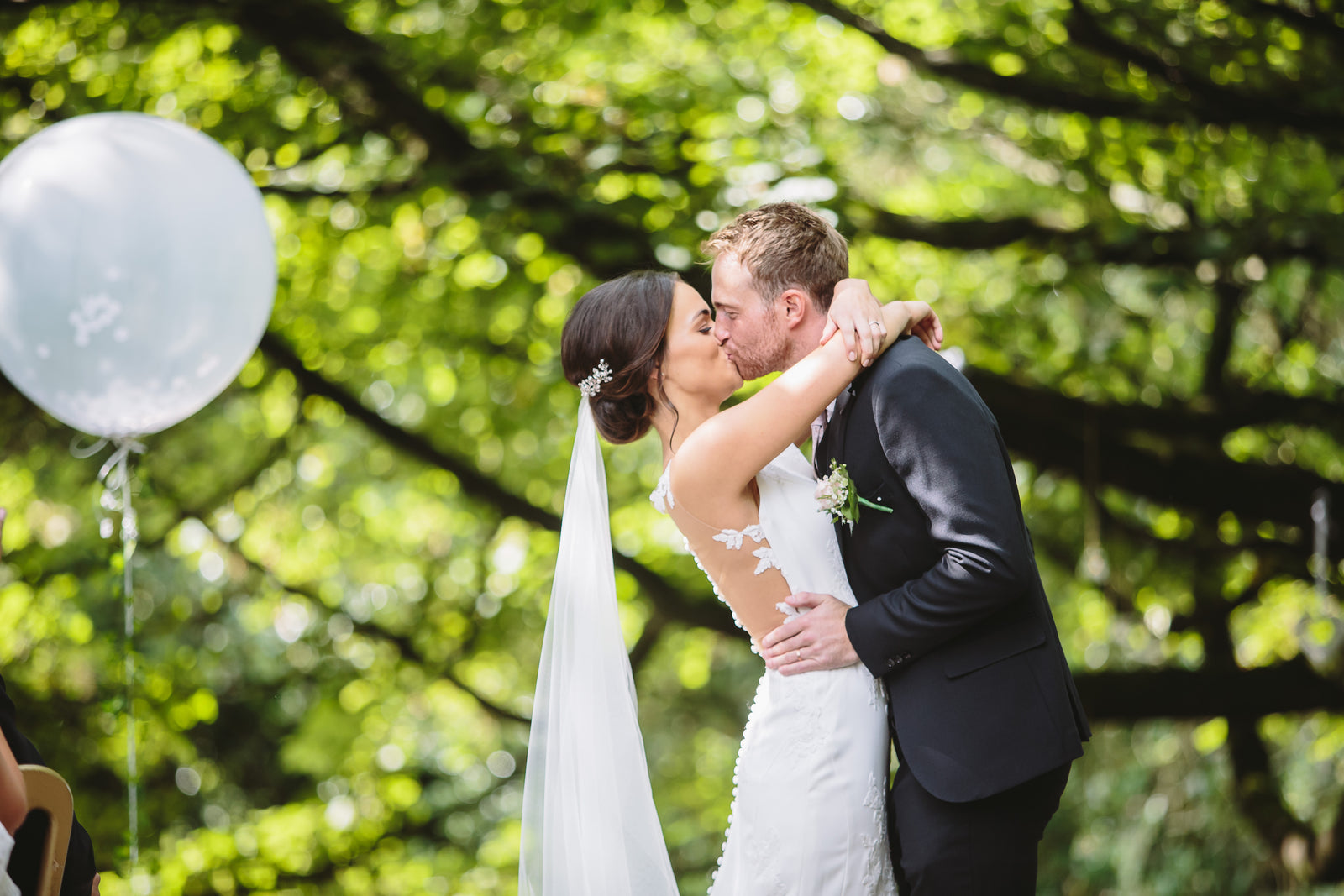 Real Bride | Barely There Wedding Veil Skylar