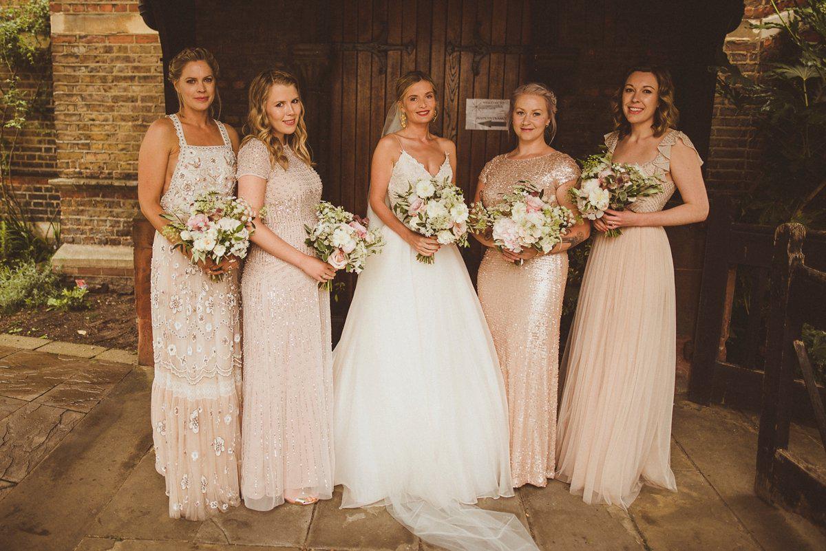 Real Bride | Caroline Castigliano Dress | Single Tier Cut Edge Veil Niacae