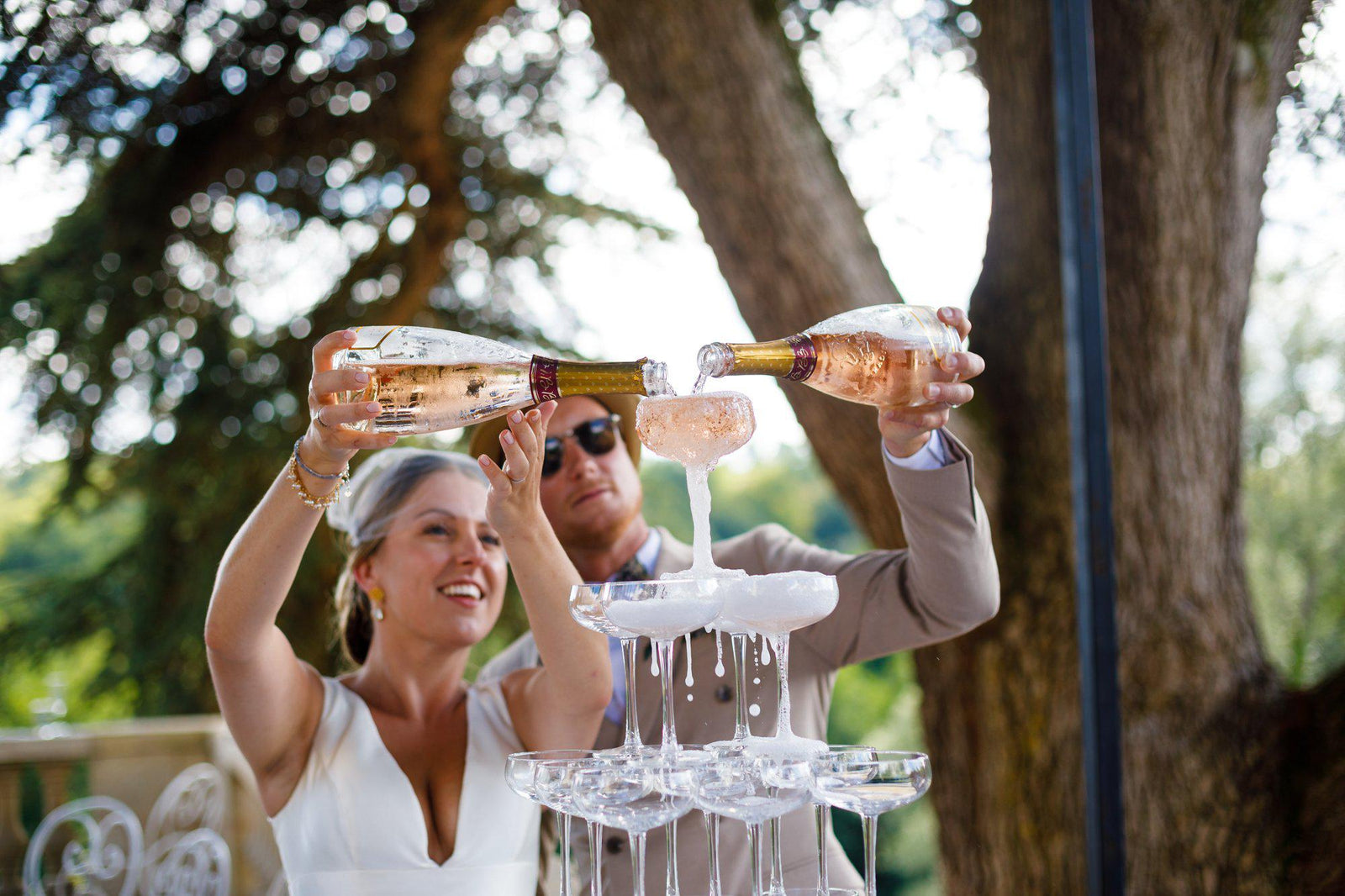 Real Bride | Bandeau Veil Sabra