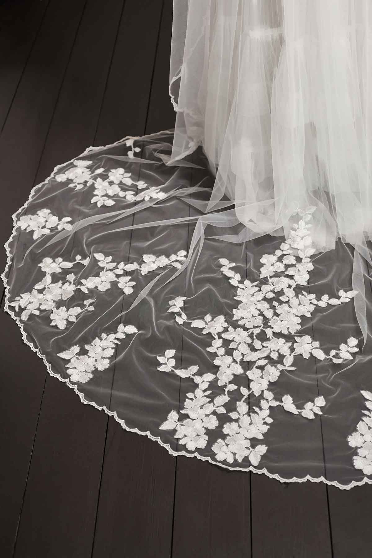 Custom wedding veil | Handcrafted in England