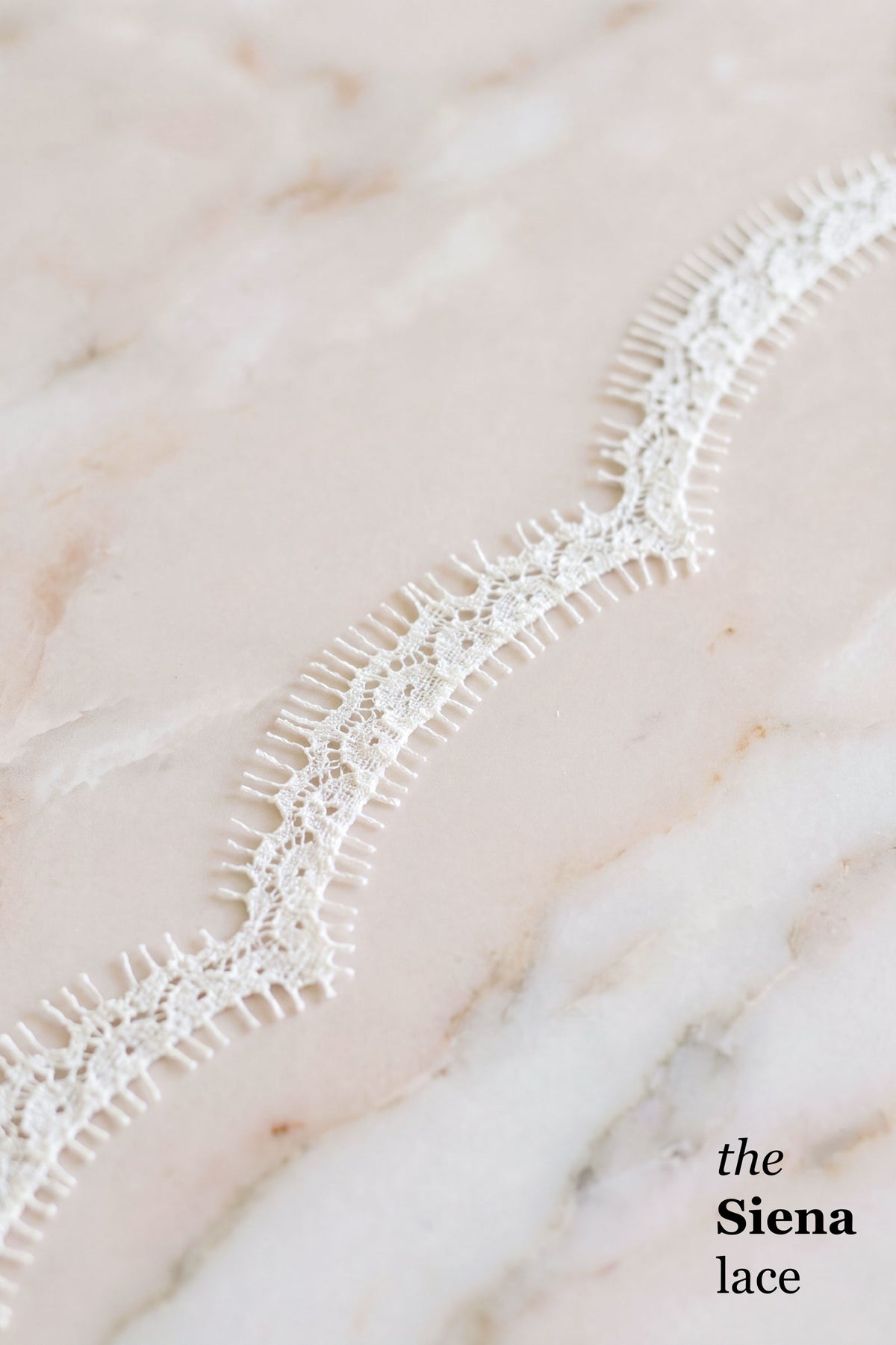 Lace samples for wedding veils
