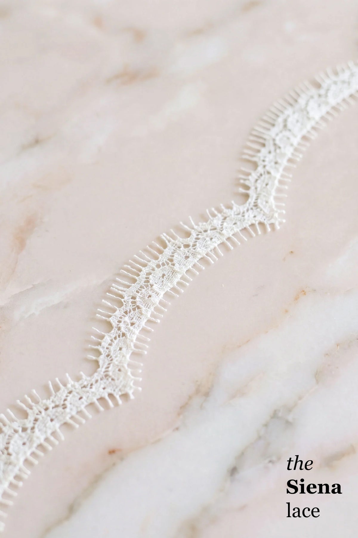 Short Lace Face Veil on a Headband - 'Vita'