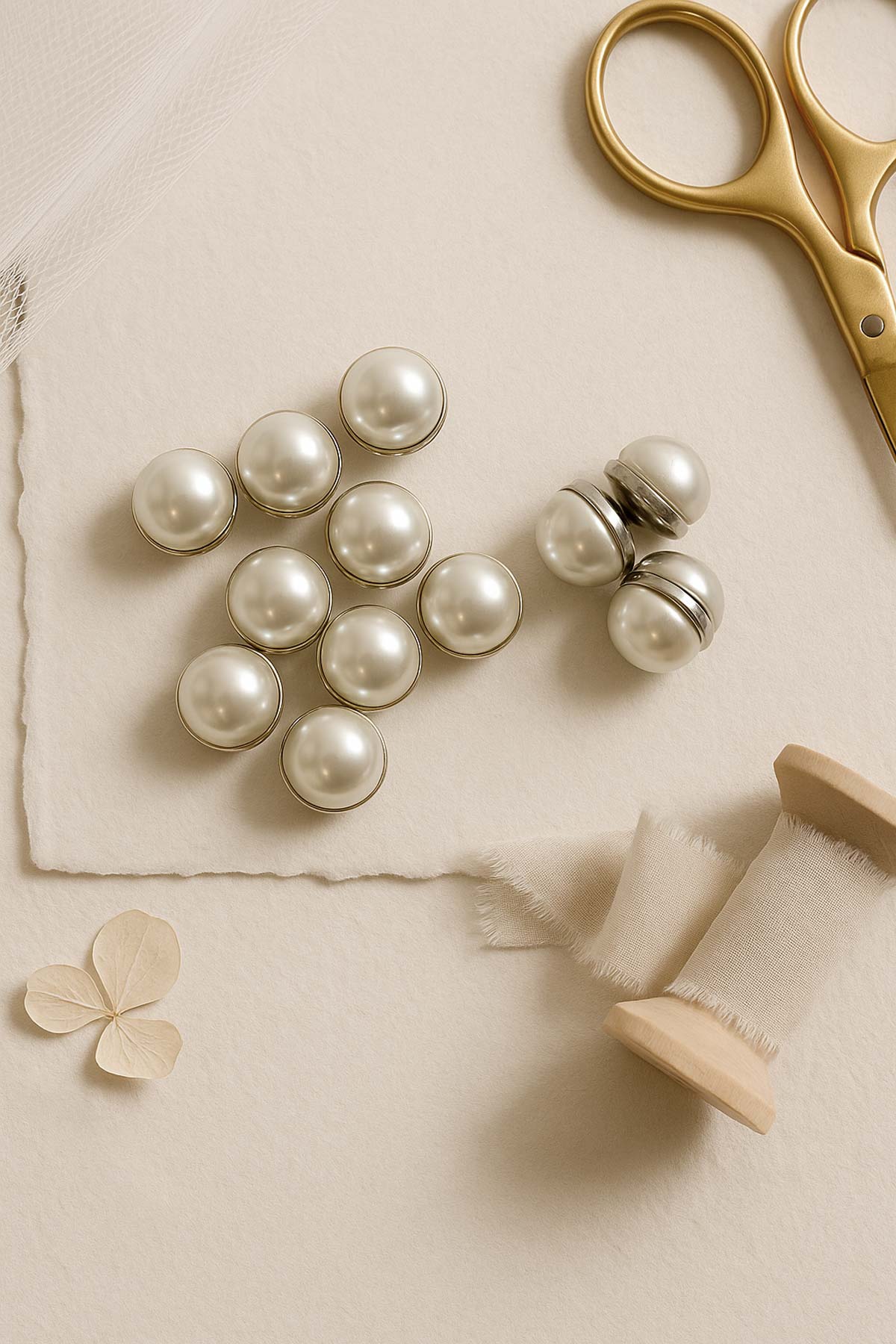 Veil weights for Wedding Veils | Set of 10 pairs