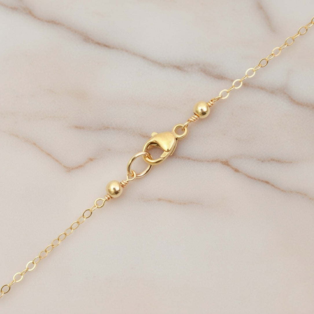 Pearl drop wedding necklace and earring set - 'Hermie'