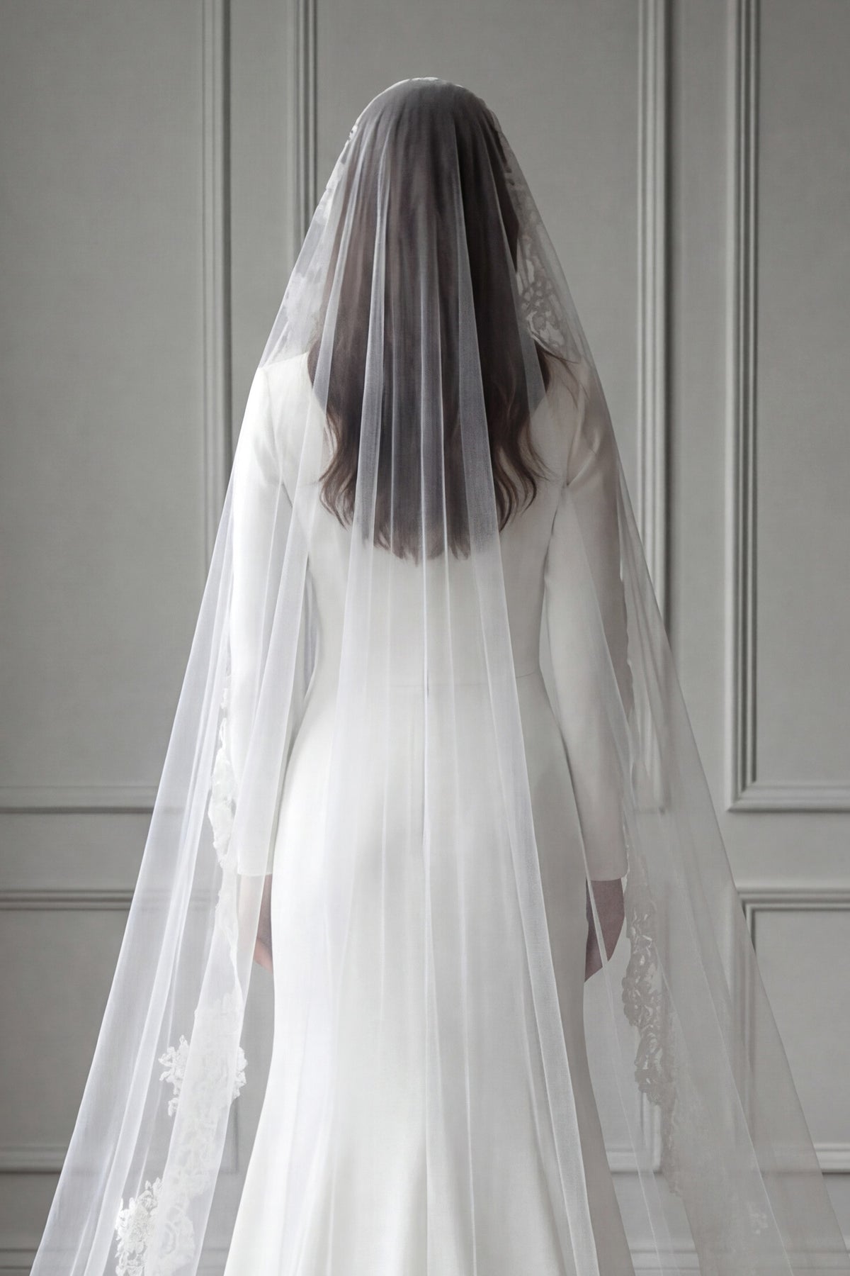 Mantilla wedding veil spanish veil