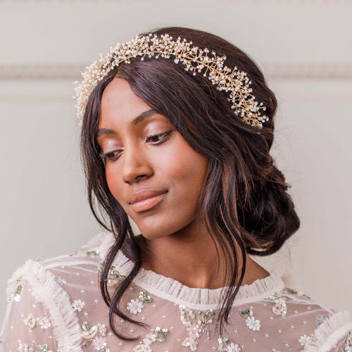 Wedding Hairvine Baby's-Breath Hair Vine - 'Mila'