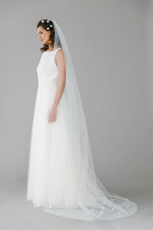 Wedding Veil Flower Wedding Veil