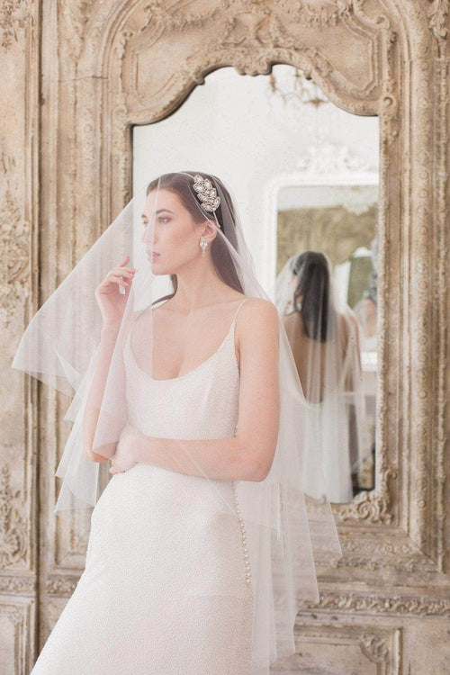 Wedding Veil Drop wedding veil - 'Rhiann'