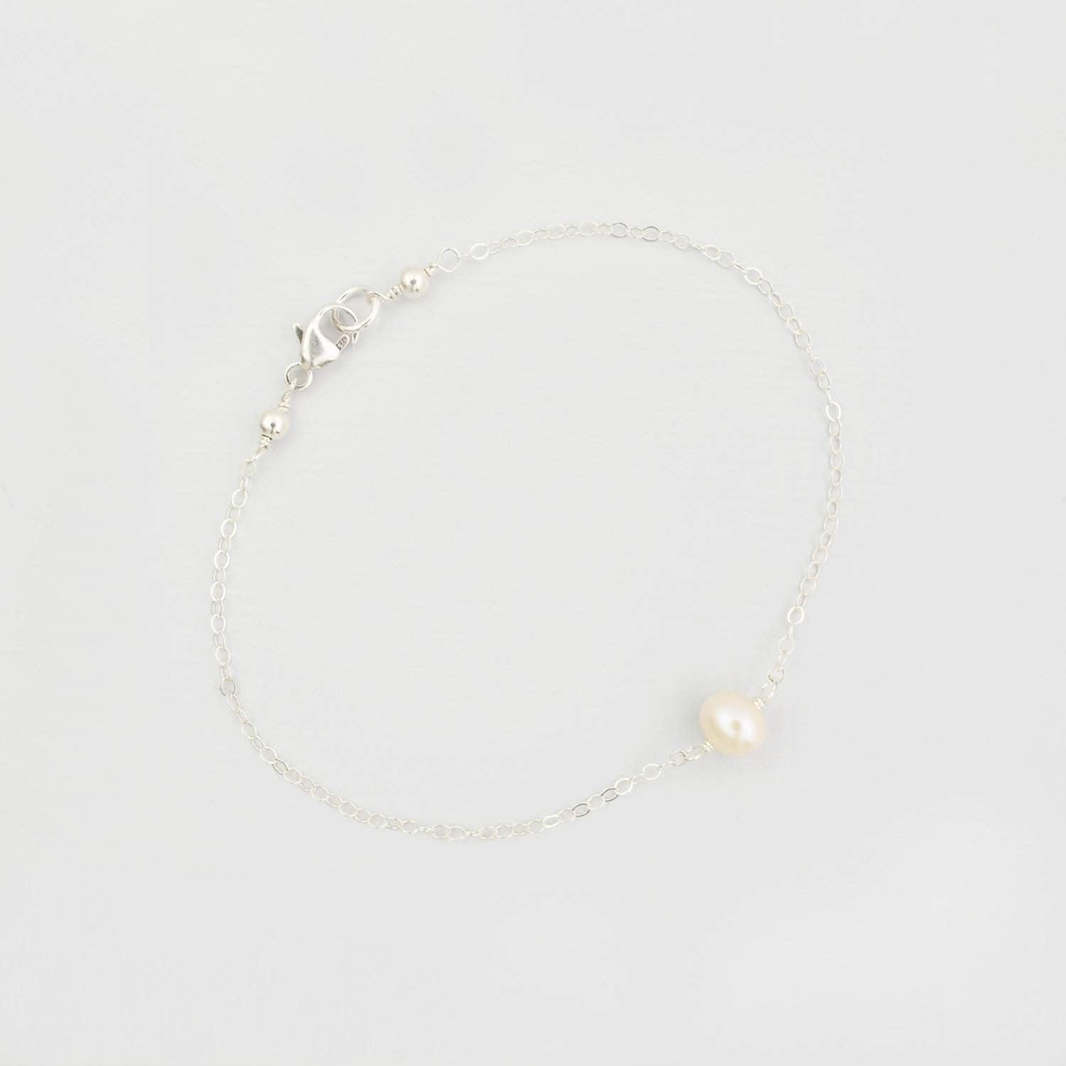 Wedding Bracelet Freshwater Pearl Bracelet - 'Rhia'