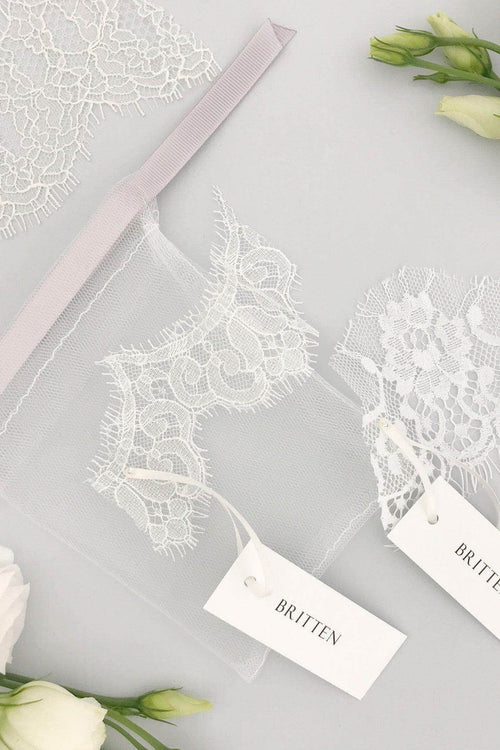 Veil swatch samples Veil lace swatch samples for soft silk or silk style tulle Veil lace swatch samples for soft silk or silk style tulle