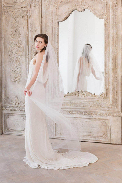 Single-tier veils