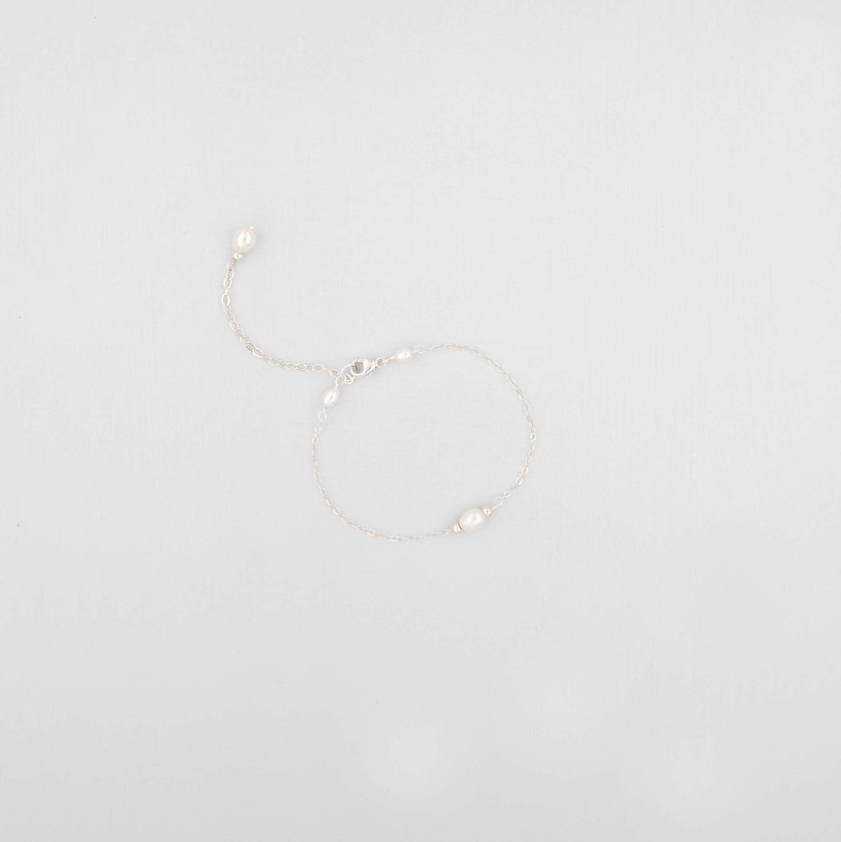 Wedding Bracelet Freshwater pearl gold wedding bracelet - &#39;Charlotte&#39;