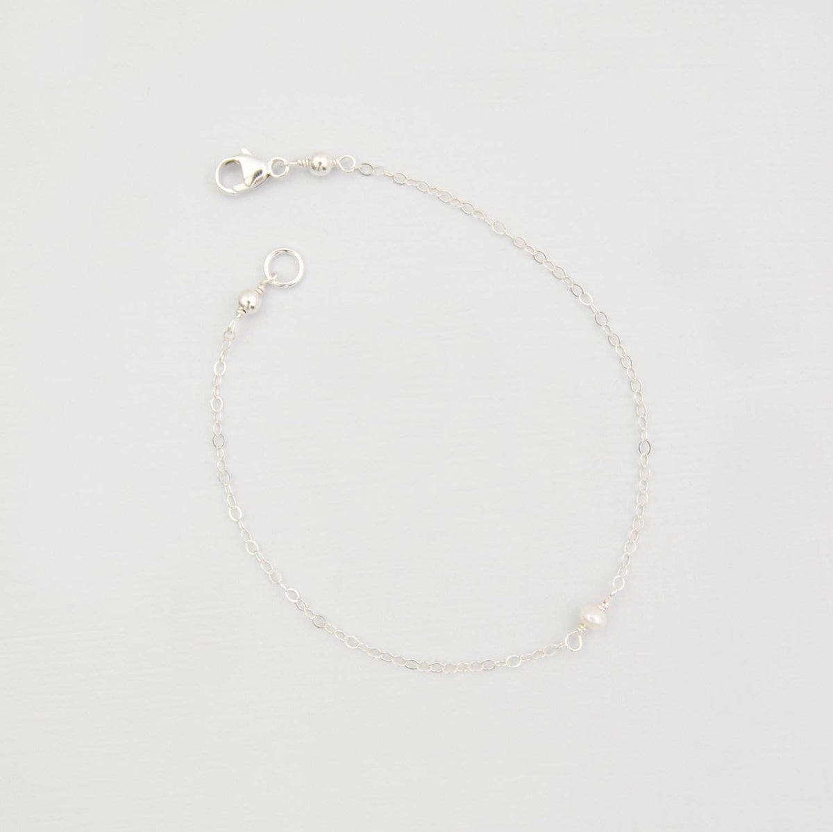 Wedding Bracelet Tiny freshwater pearl bracelet - &#39;Rei&#39;