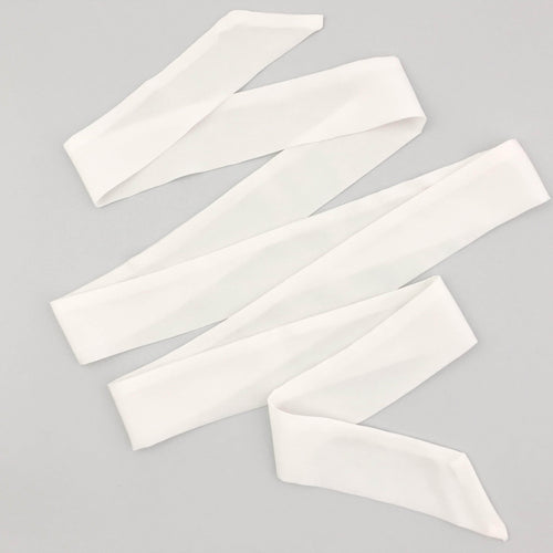 Wedding Belt Ivory Ivory silk sash wedding belt - 'Verity'